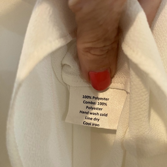 Sara Campbell blouse Cream L - Picture 6 of 8